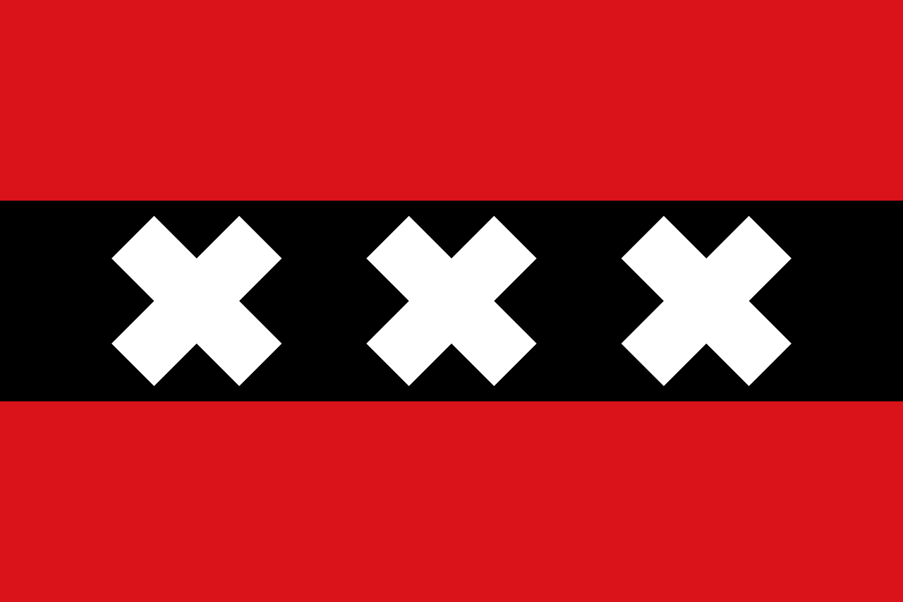 vlag van Amsterdam